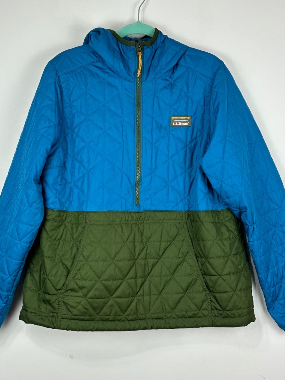 L.L. Bean Katahdin Insulated Quilted Pullover Women L Gorpcore Preppy